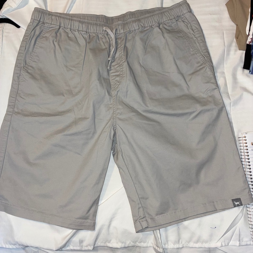 Martha Stewart Vineyard Black Dog‎ Woven Comfort Short Athletic NWOT-SZ L